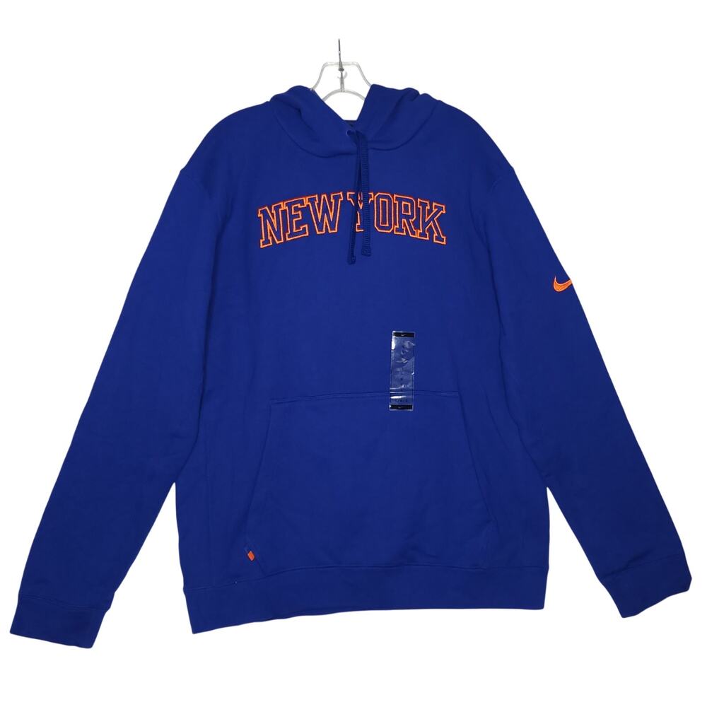 Nike NBA mens blue New York hoodie sz L NWT
